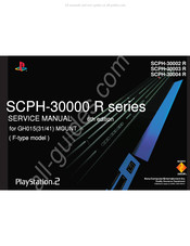 Sony SCPH-30002 Service Manual