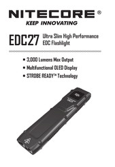 Nitecore EDC27 User Manual