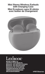 LEXIBOOK HPBT05 Series Instruction Manual