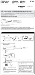 Epson ET-2830 Series Start Here Manual