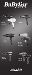 BaByliss 6616E Manual