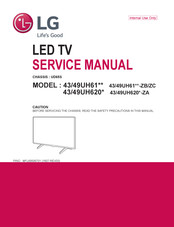 LG 43UH620 Series Service Manual