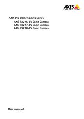 Axis P32 Series User Manual