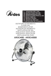 ARDES AR5C40B Instructions For Use Manual