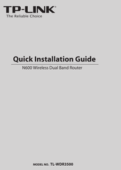 TP-Link TL-WDR3500 Quick Installation Manual