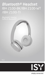 ISY IBH 2100-WT Manual