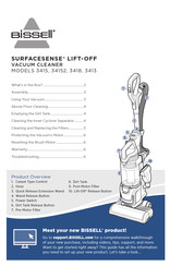 Bissell SURFACESENSE 3413 Instructions Manual
