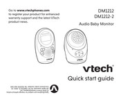 VTech DM1212 Quick Start Manual