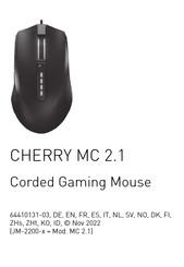 Cherry MC 2.1 Operating Manual