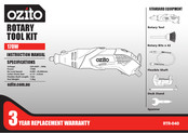 Ozito RTR-040 Instruction Manual