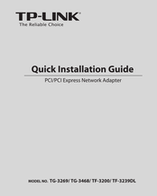 TP-Link TF-3200 Quick Installation Manual