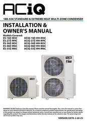 ACIQ ACiQ-18-PAH Installation & Owner's Manual