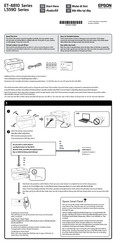 Epson L5590 Series Start Here Manual