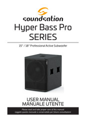 soundsation Hyper-Pro top series User Manual