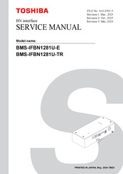 Toshiba BMS-IFBN1281U-TR Service Manual