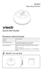 VTech BC8213 Quick Start Manual