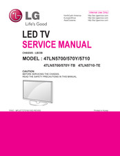 LG 47LN570Y-TB Service Manual