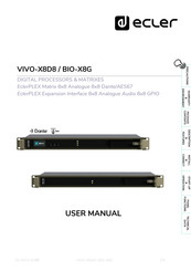 Ecler BIO-X8G User Manual