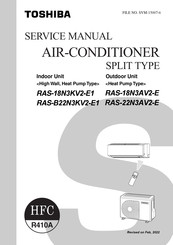 Toshiba RAS-B22N3KV2-E1 Service Manual