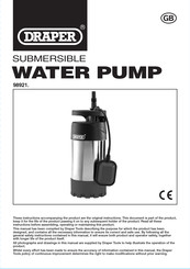 Draper 98921 Manual