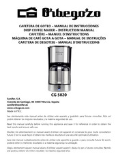 Orbegozo CG 4026 B Instruction Manual