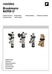 resideo Braukmann BA295D-LF Installation Instructions Manual