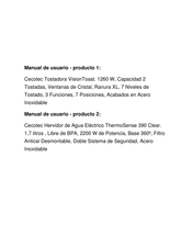 cecotec 03042 Instruction Manual