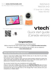 VTech RM5754-2HD Quick Start Manual