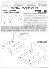 Forma Ideale SERDICA 180 Assembling Instruction