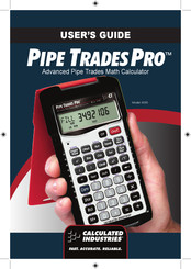 Calculated Industries 4095 User Manual