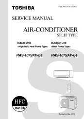 Toshiba RAS-107SAV-E4 Service Manual