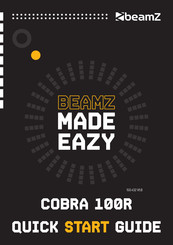 Beamz Cobra 100R Quick Start Manual