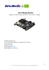 Avermedia D131S Manual