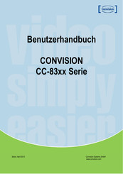 Convision CC-83 Series User Manual
