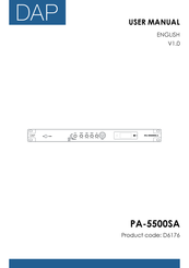DAPAudio PA-5500SA User Manual