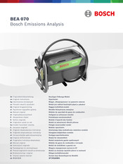 Bosch BEA 070 Original Instructions Manual