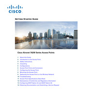 Cisco Aironet 702W Series Getting Started Manual