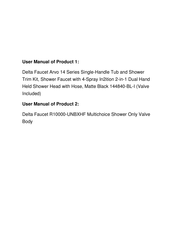 Delta IN2ITION 58498 Series Installation Instructions Manual