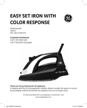 GE 169233 Manual