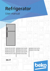Beko RDNE455K20W User Manual