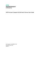 HPE ProLiant Compute DL360 Gen12 User Manual