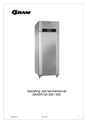 Gram BAKER GA 550 Operating And Service Manual