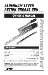 Performance Tool W54290 Owner's Manual