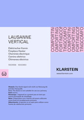 Klarstein 10032892 Manual