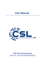 CSL 303724 User Manual