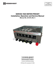 Veeder-Root 7889 Series Installation, Operation And Service Manual