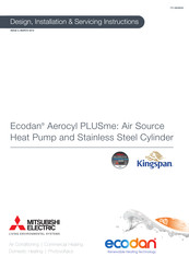Mitsubishi Electric Ecodan Aerocyl Plus-me HU150CPR2ST Design, Installation & Servicing Instructions
