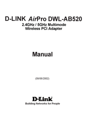 D-Link AirPro DWL-AB520 Manual