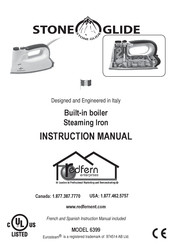 Redfern Enterprises EUROSTEAM STONE GLIDE 6399 Instruction Manual