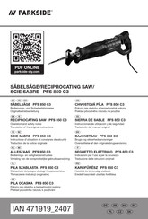 Parkside 471919 2407 Operation And Safety Notes